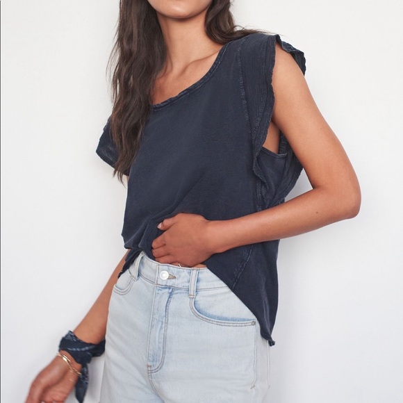 Anthro Daily Practice Flutter Tee - Picture 5 of 6